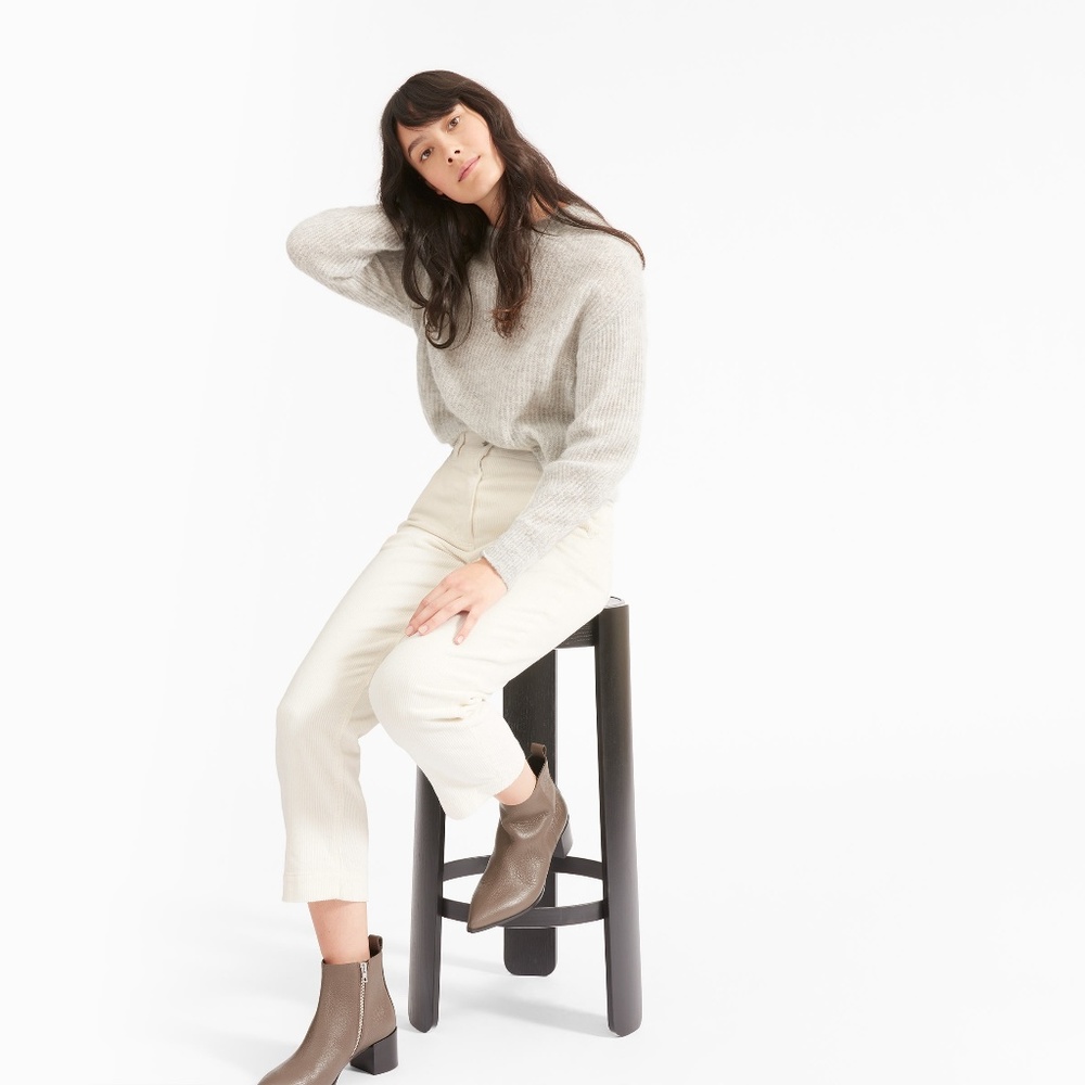 Everlane Corduroy Straight Leg Crop